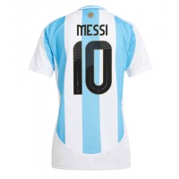 Argentina Lionel Messi #10 Hemmatröja Kvinnor Copa America 2024 Korta ärmar